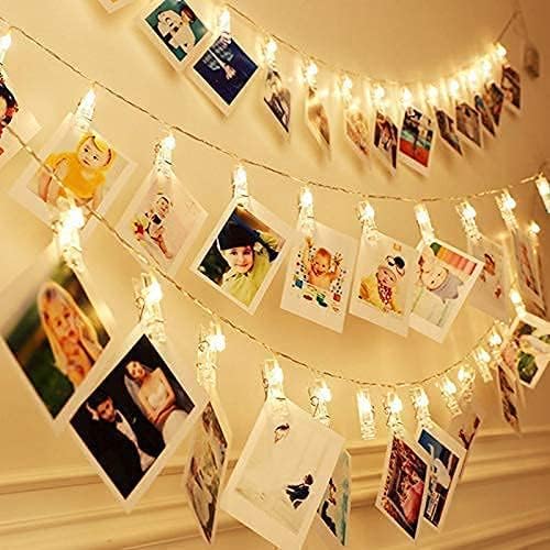 Desidiya® Golden Round Metallic LED String Lights – 3M Festive Plug-in Décor for Diwali & Celebrations