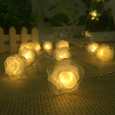 Desidiya® Golden Round Metallic LED String Lights – 3M Festive Plug-in Décor for Diwali & Celebrations