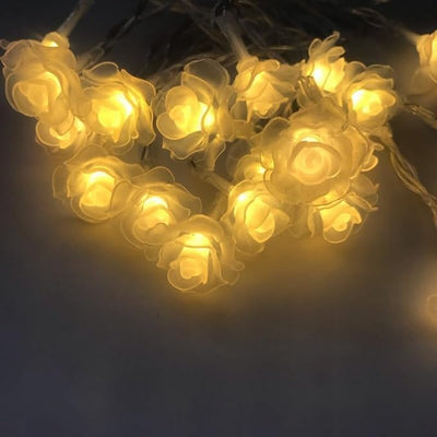 Desidiya® Golden Round Metallic LED String Lights – 3M Festive Plug-in Décor for Diwali & Celebrations
