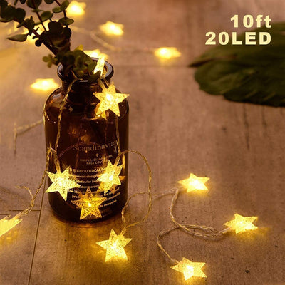 Desidiya® Golden Round Metallic LED String Lights – 3M Festive Plug-in Décor for Diwali & Celebrations