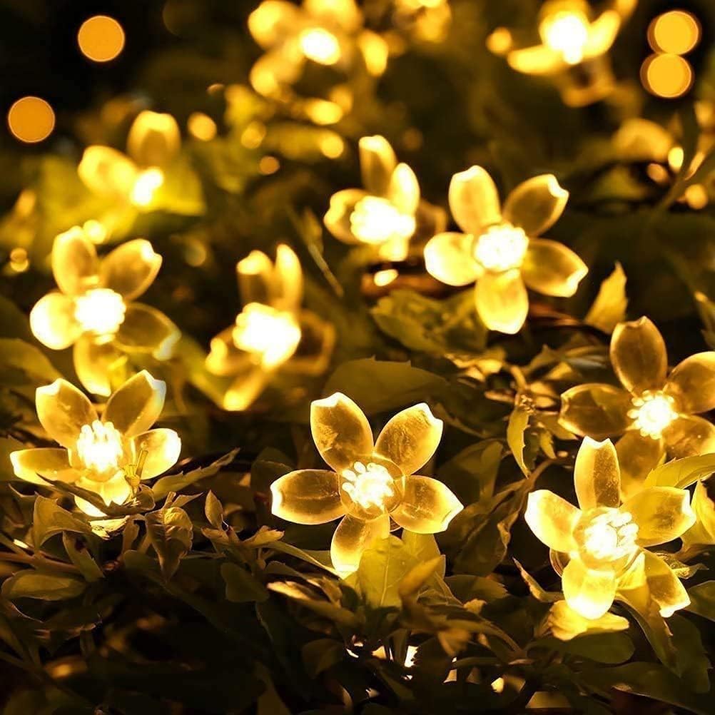 Desidiya® Golden Round Metallic LED String Lights – 3M Festive Plug-in Décor for Diwali & Celebrations
