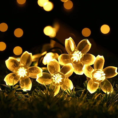 Desidiya® Golden Round Metallic LED String Lights – 3M Festive Plug-in Décor for Diwali & Celebrations