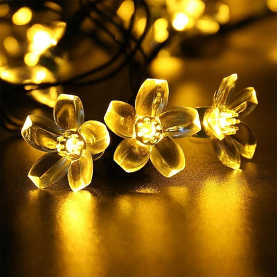 Desidiya® Golden Round Metallic LED String Lights – 3M Festive Plug-in Décor for Diwali & Celebrations