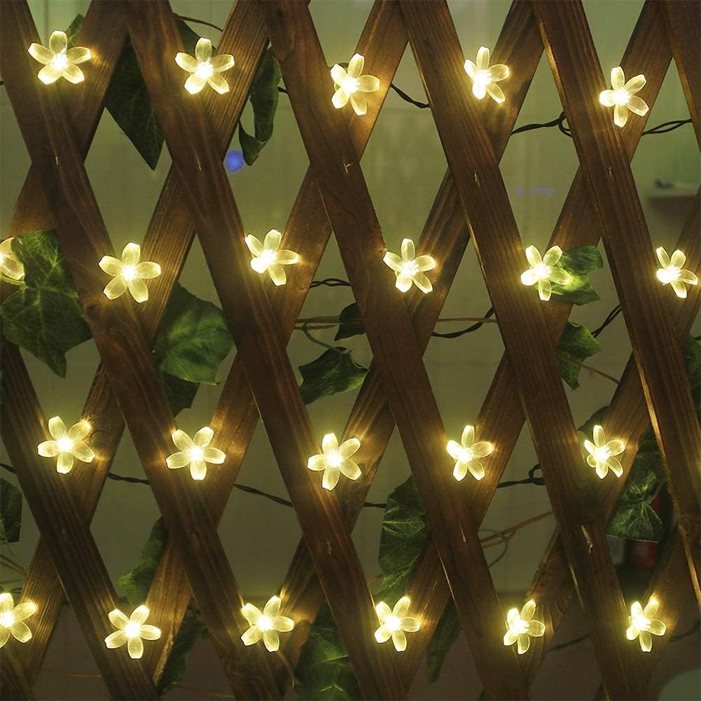 Desidiya® Golden Round Metallic LED String Lights – 3M Festive Plug-in Décor for Diwali & Celebrations