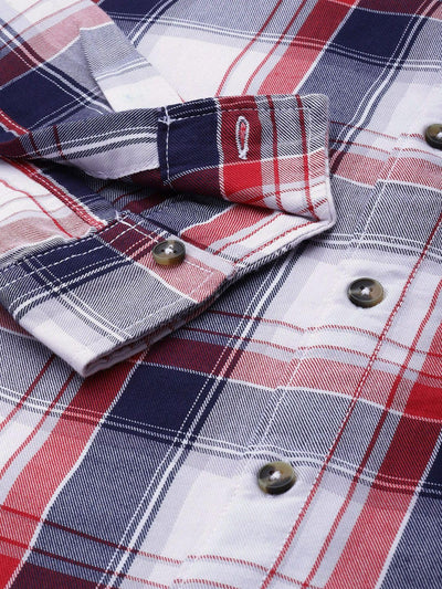 StyleSphere Men's Classic Check Shirt – Full Sleeves